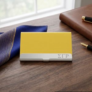 Sigma Gamma Rho Business Card Case