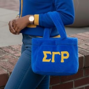 Sigma Gamma Rho Fur Bag