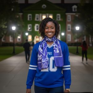 Zeta Phi Beta Silk Scarf
