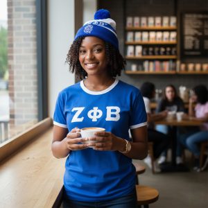 Zeta Phi Beta Three Letter T-shirt