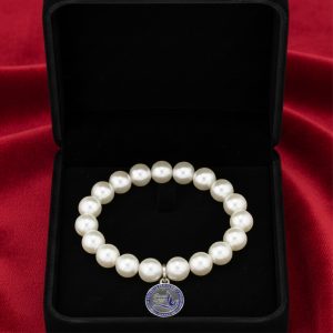 Zeta Phi Beta Pearl Bracelet