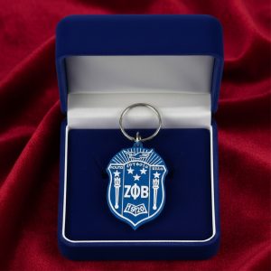 Zeta Phi Beta Keychain