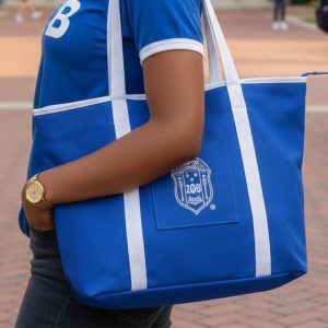 Zeta Phi Beta Canvas Bag