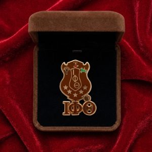 Iota Phi Theta 3 Letter Shield Pin