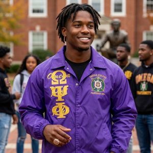 Omega Psi Phi Line Jacket