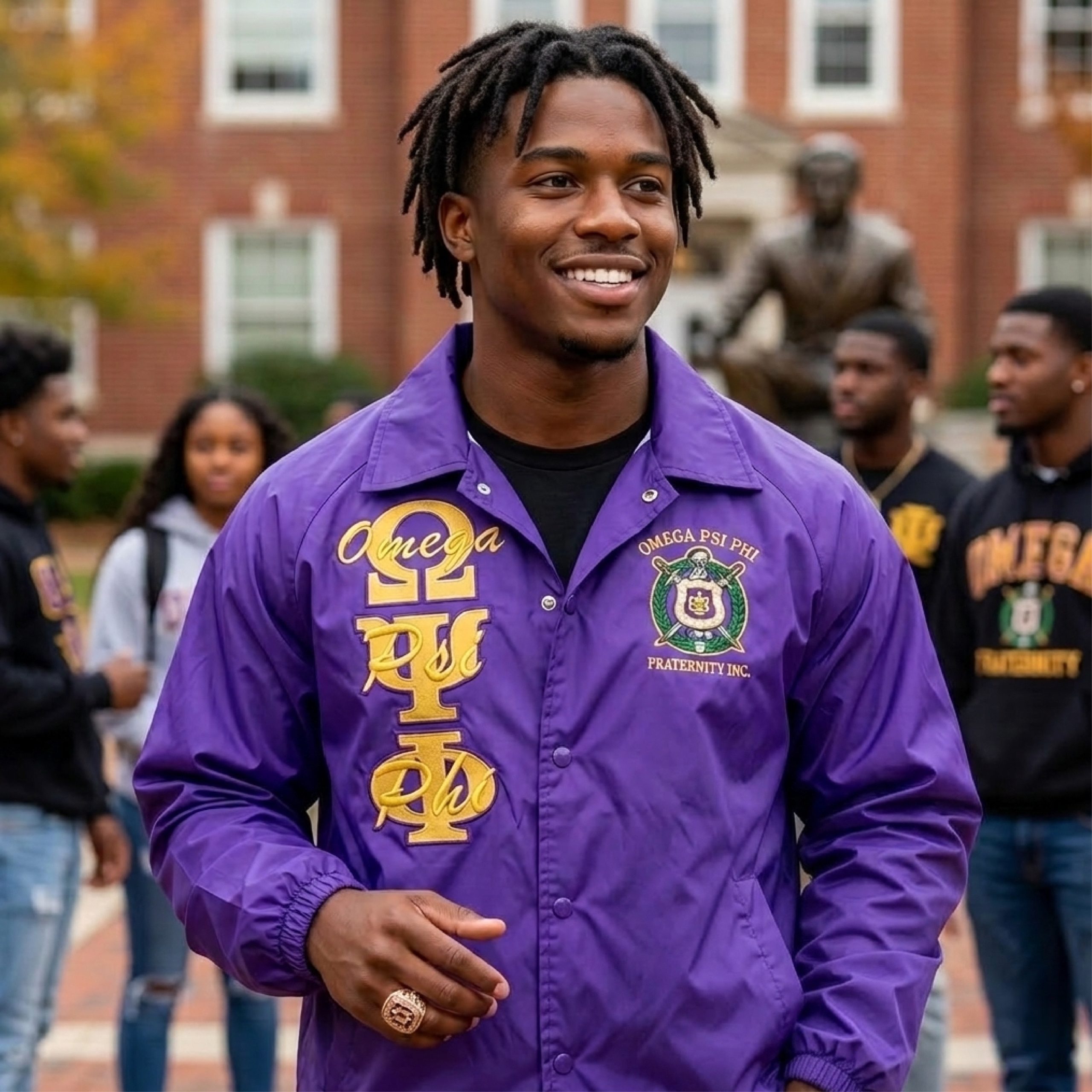 Omega Psi Phi Line Jacket