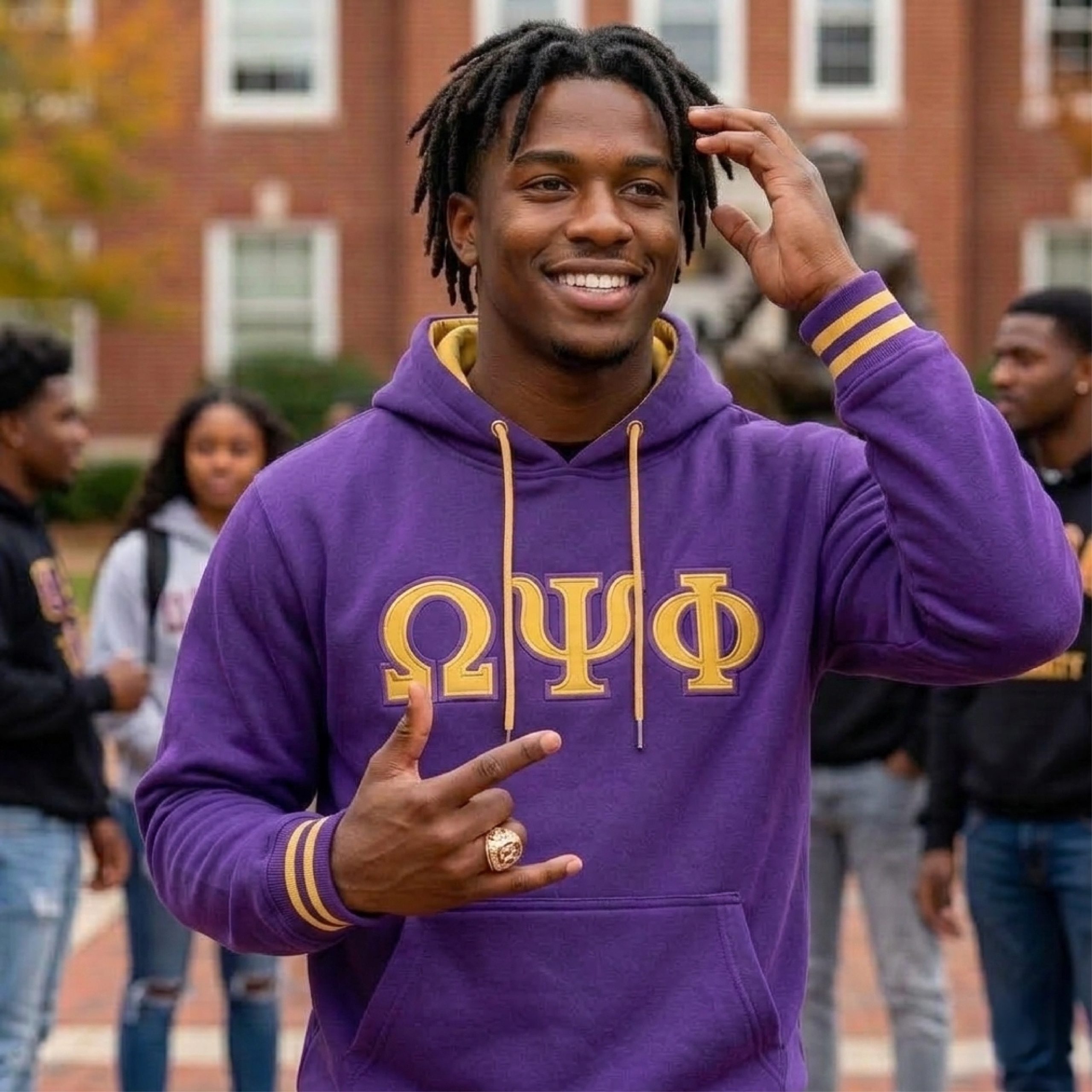 Omega Psi Phi Pullover