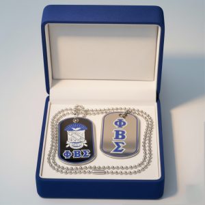 Phi Beta Sigma Dog Tags