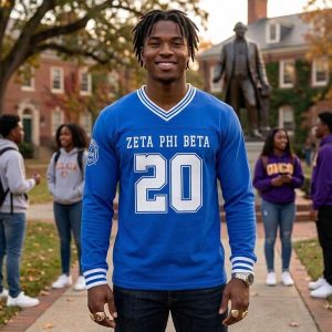 Zeta Phi Beta Football Jersey