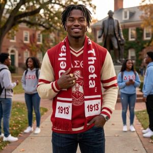 Delta Sigma Theta Wool Sweater