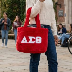 Delta Sigma Theta Fur Bag